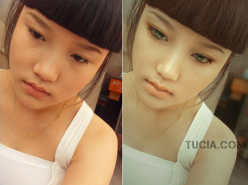 写真 · Silent Girl Portrait by Tucia